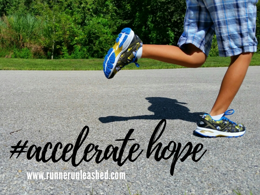#AccelerateHope with ASICS